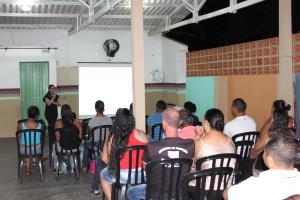 Palestra: Incentivo  alimentao saudvel e hbitos de higiene.