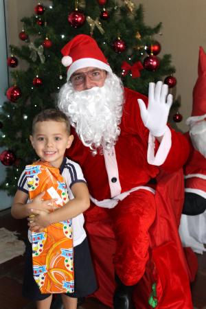 VISITA PAPAI NOEL 2015