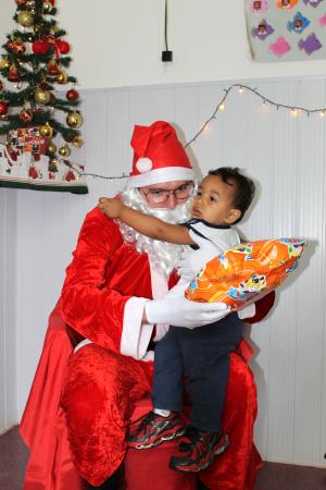 VISITA PAPAI NOEL 2015