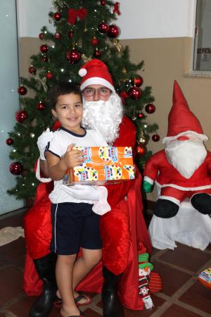 VISITA PAPAI NOEL 2015