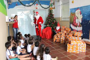 VISITA PAPAI NOEL 2015