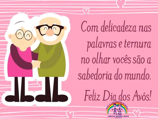 Comemoração ao Dia dos Avós